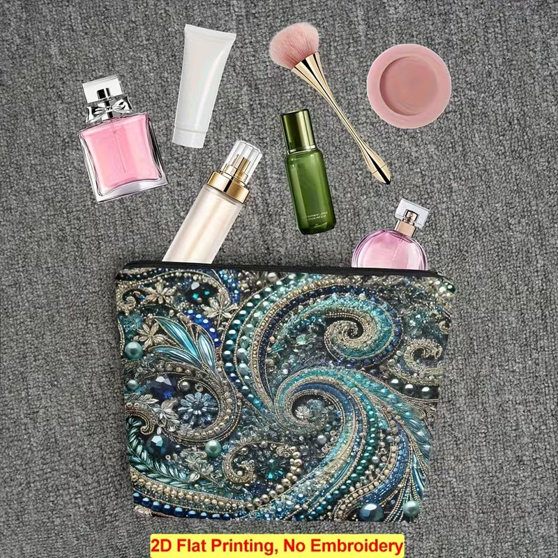 Portable Foldable Makeup & Toiletry Bag – Lightweight, Travel-Ready