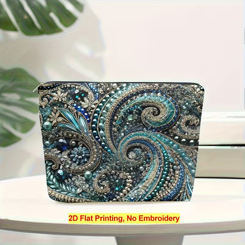 Portable Foldable Makeup & Toiletry Bag – Lightweight, Travel-Ready