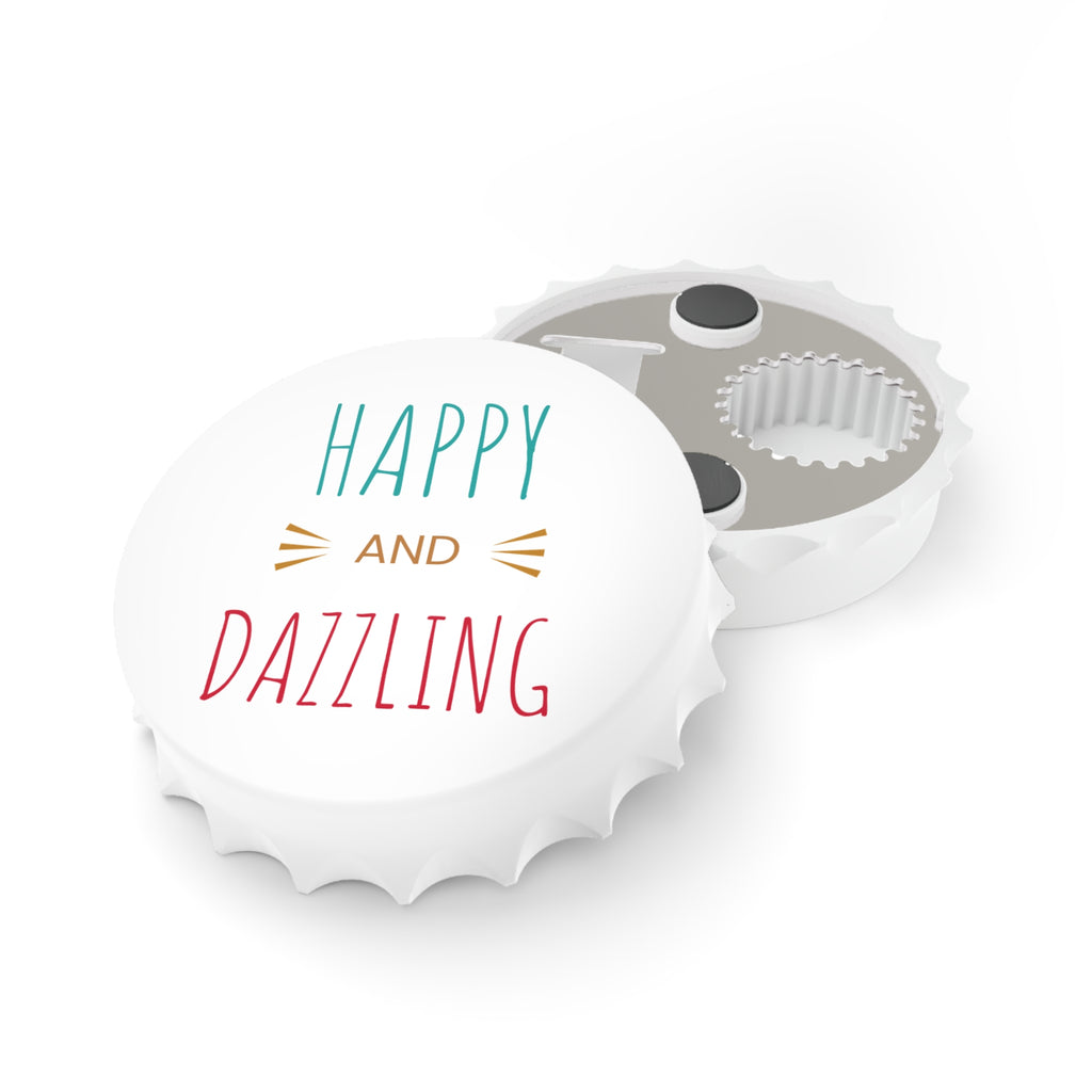Bottle Opener - Happy and Dazzling Kitchen Tool and Party Accessory