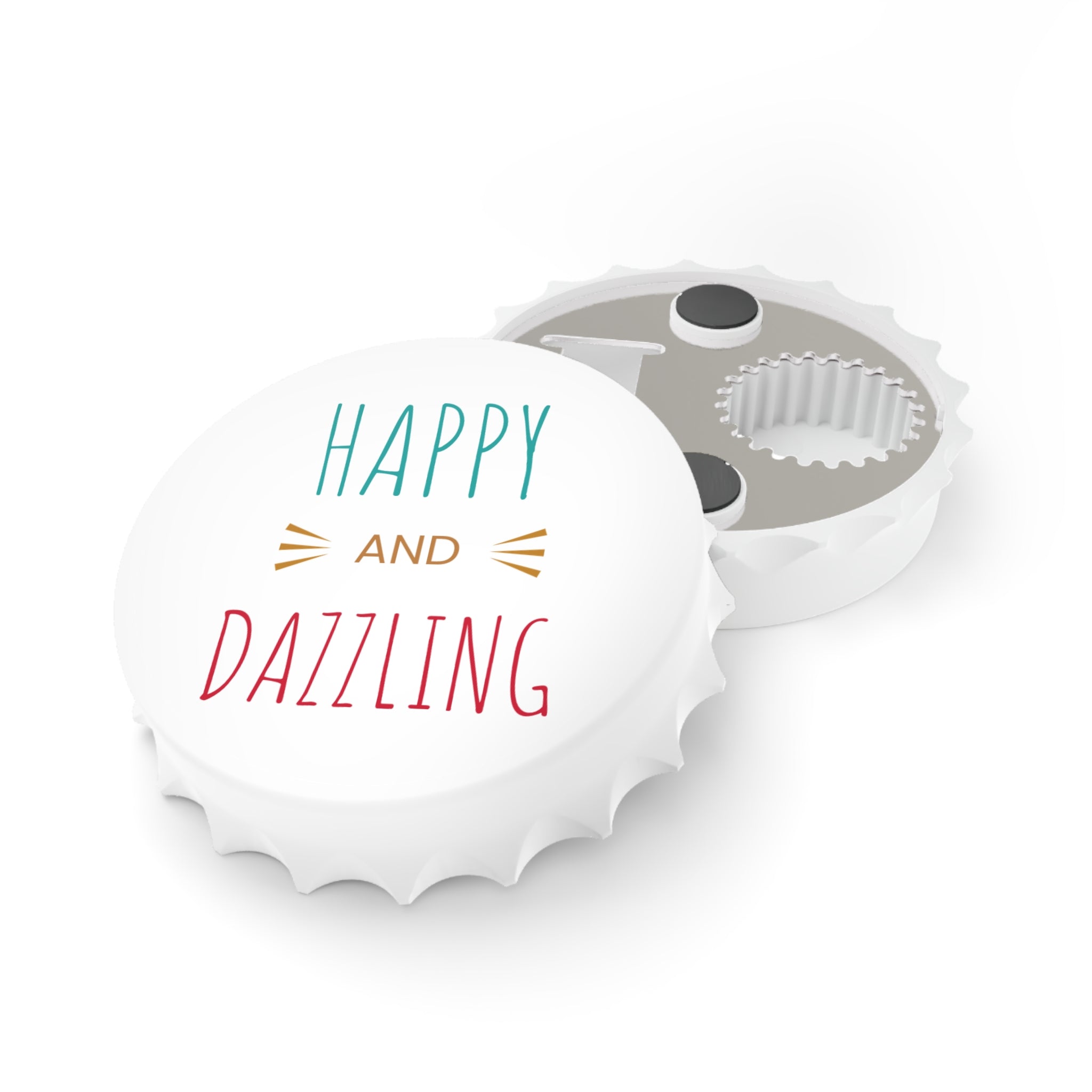Bottle Opener - Happy and Dazzling Kitchen Tool and Party Accessory