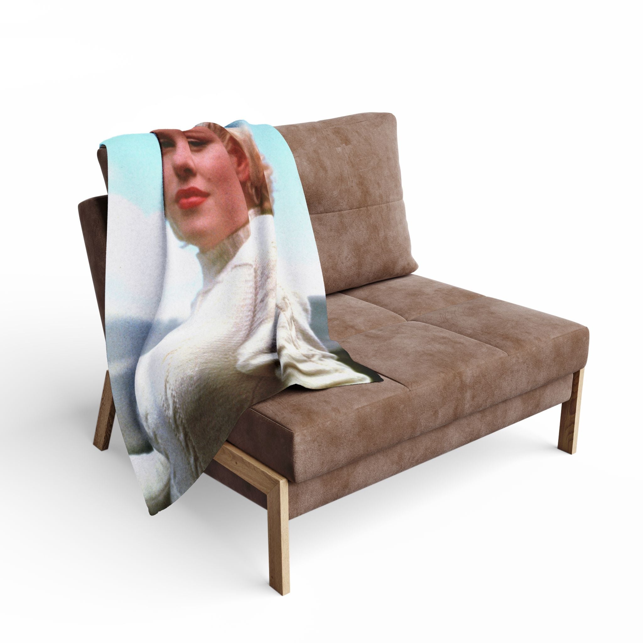 Arctic Fleece Blanket - Marilyn Monroe Vintage Glam Decor