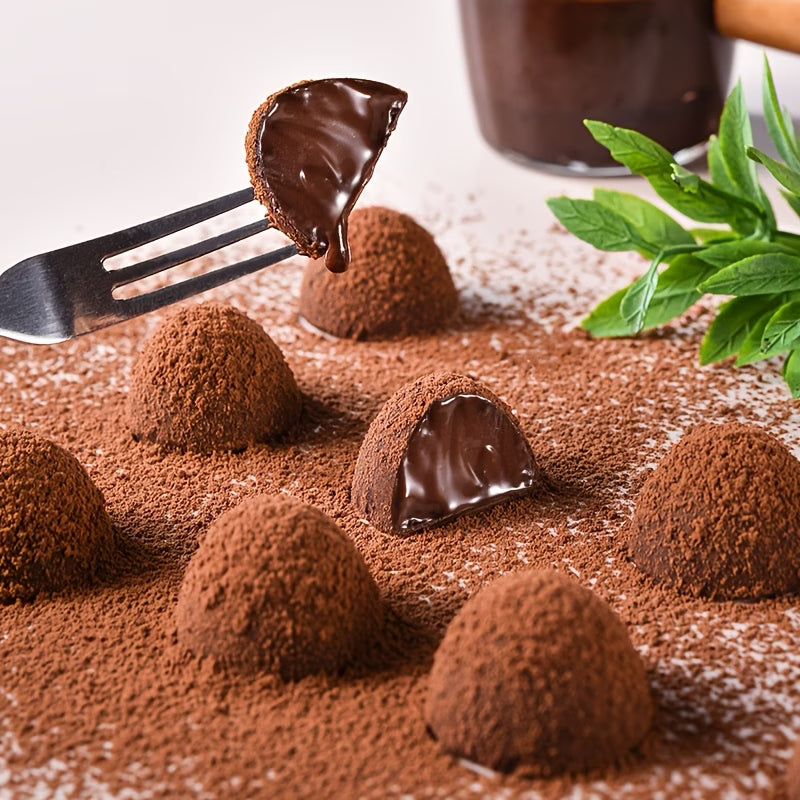Pure Cocoa Butter Truffle-Shaped Chocolates