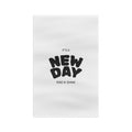 Microfiber Tea Towel - Cheerful 'It's a New Day, Rise N' Shine' Kitchen Decor and Motivational Gift