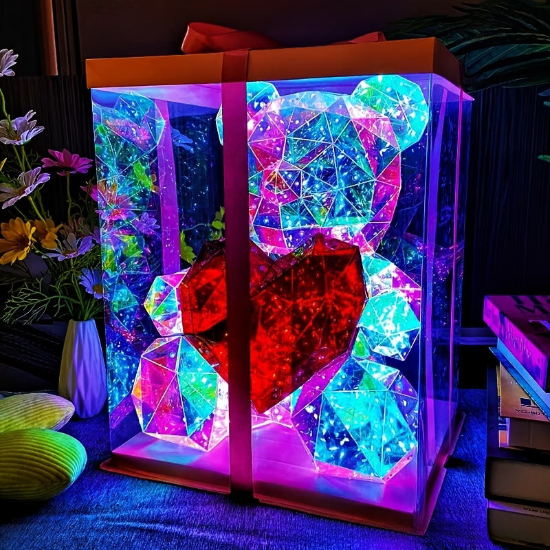 LED Teddy Bear Night Light