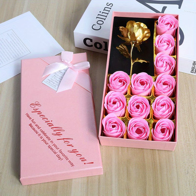 Soap Rose Gift Set
