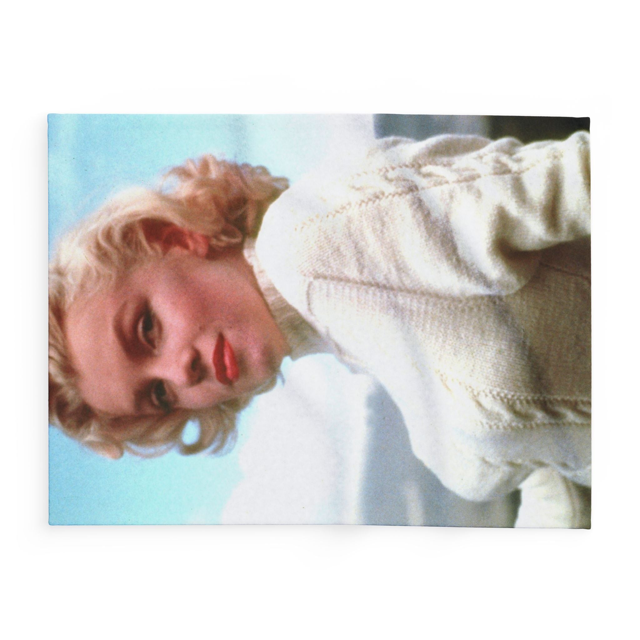 Arctic Fleece Blanket - Marilyn Monroe Vintage Glam Decor
