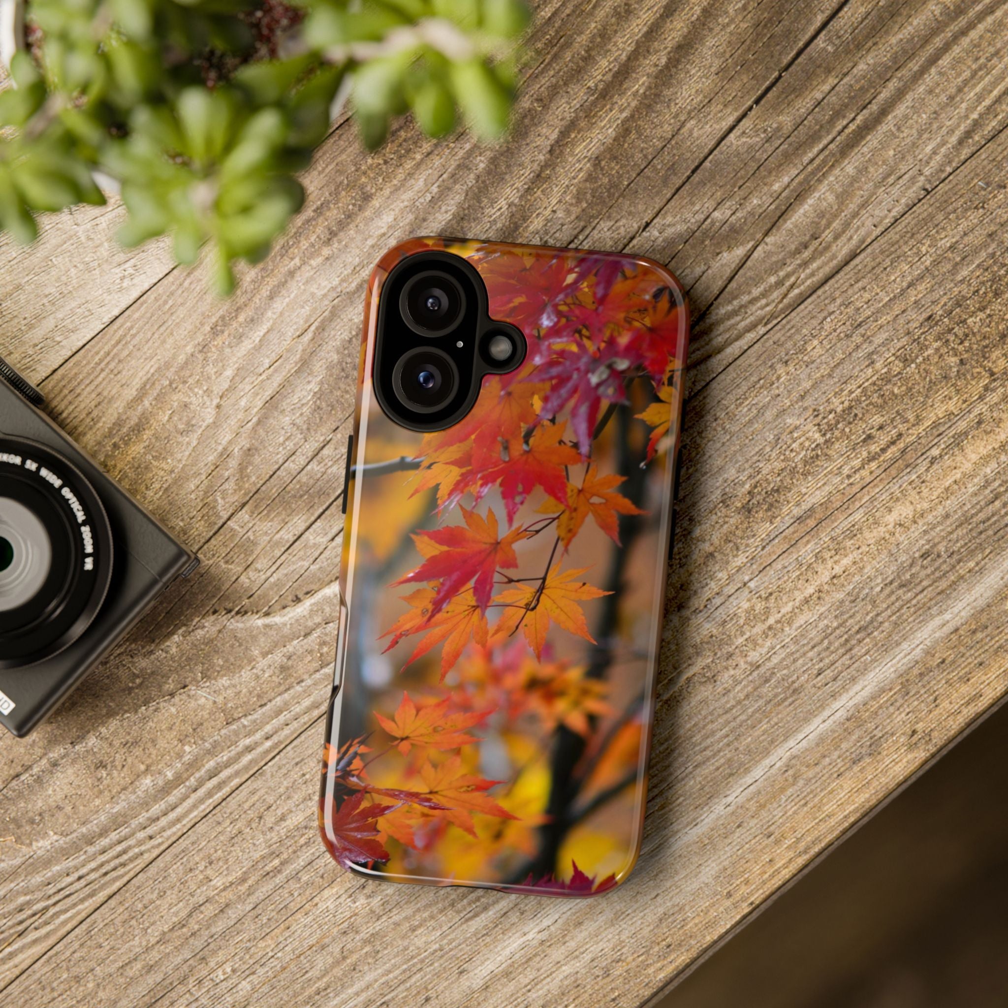 Autumn Leaves Tough Cases | Fall-Inspired Durable Phone Covers & Accessories