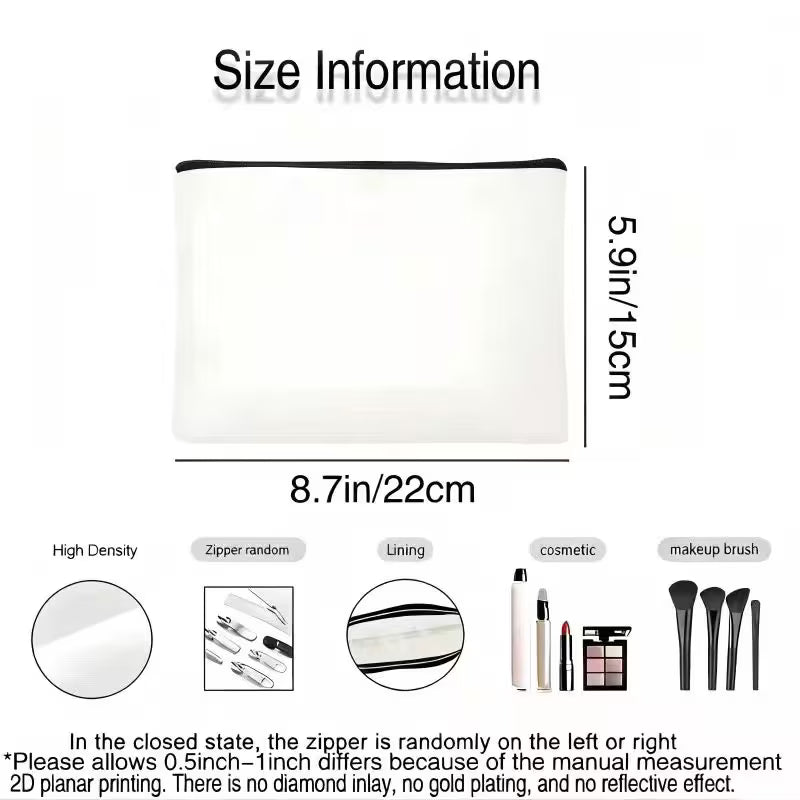 Portable Foldable Makeup & Toiletry Bag – Lightweight, Travel-Ready