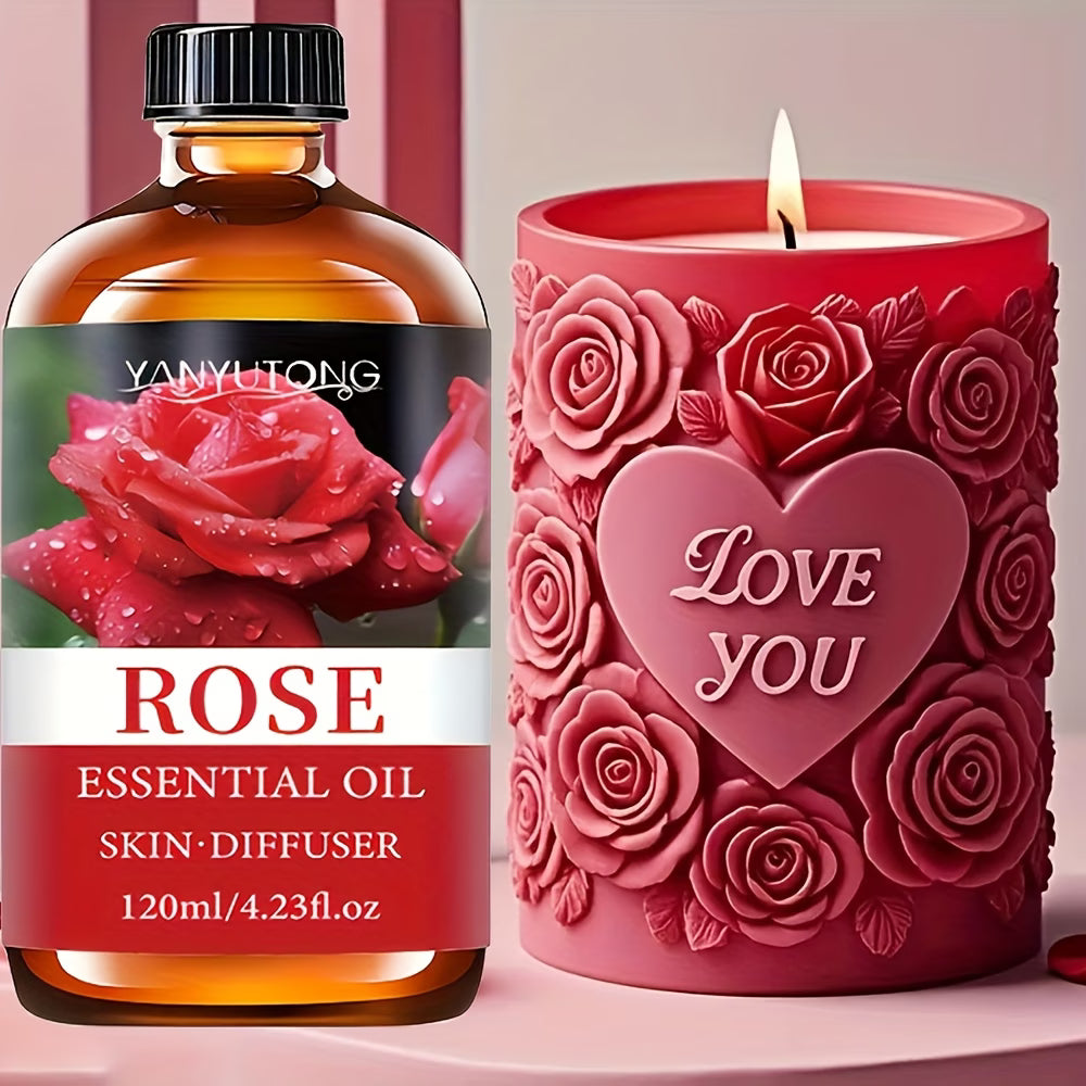 4.06oz Natural Rose Essential Oil