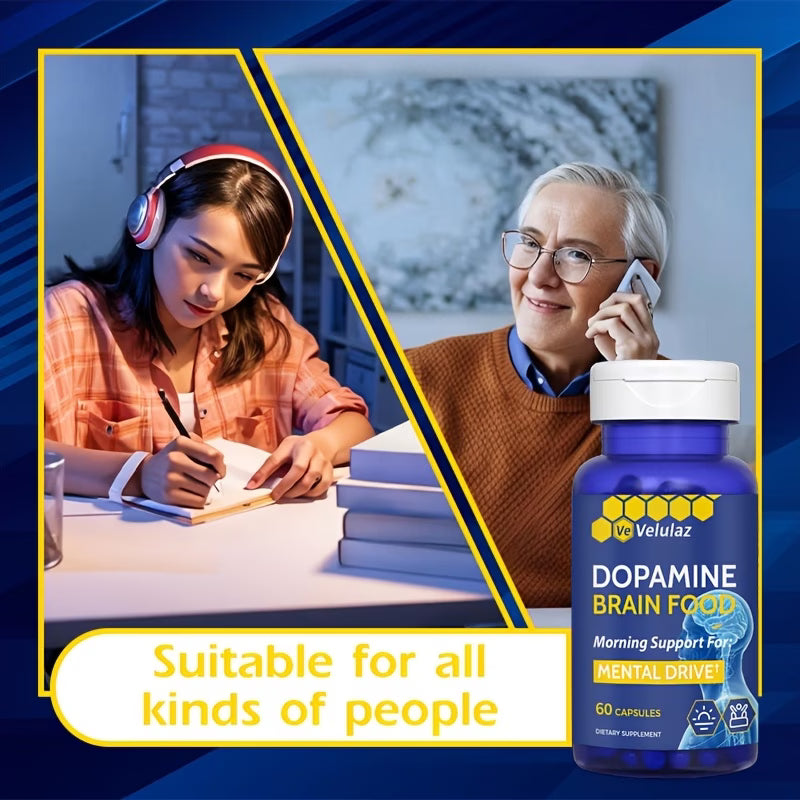 Dopamine Brain – Concentration Support Nutritional Supplement