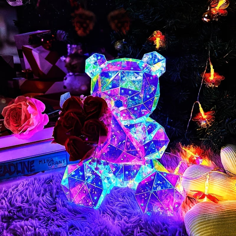 LED Teddy Bear Night Light