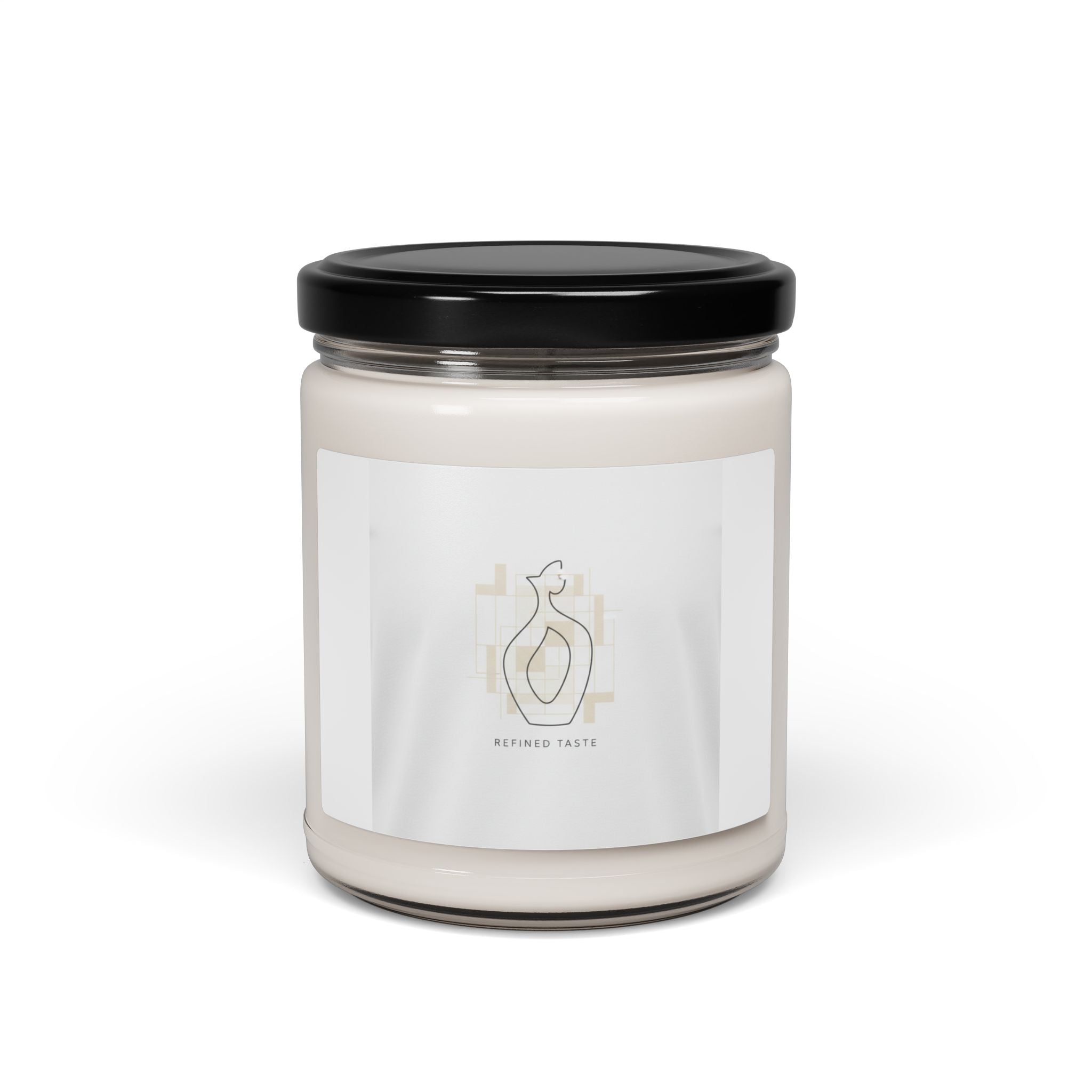 Understated Neutral Soy Candle, 9oz | Quiet Luxury, Minimalist Texture