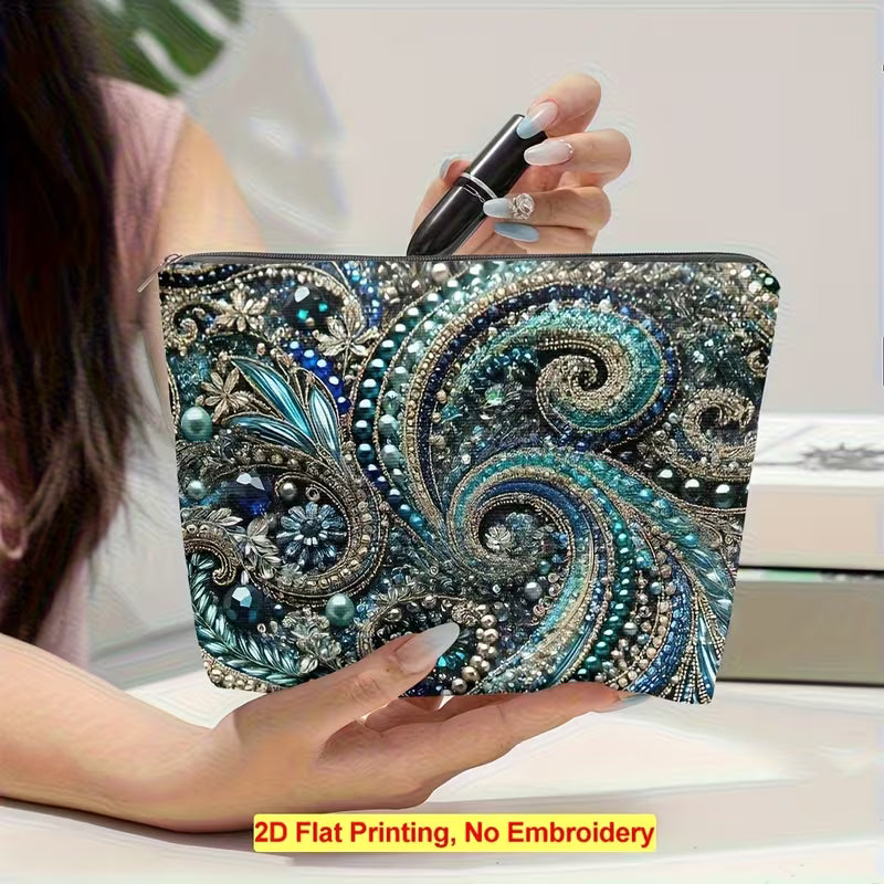 Portable Foldable Makeup & Toiletry Bag – Lightweight, Travel-Ready