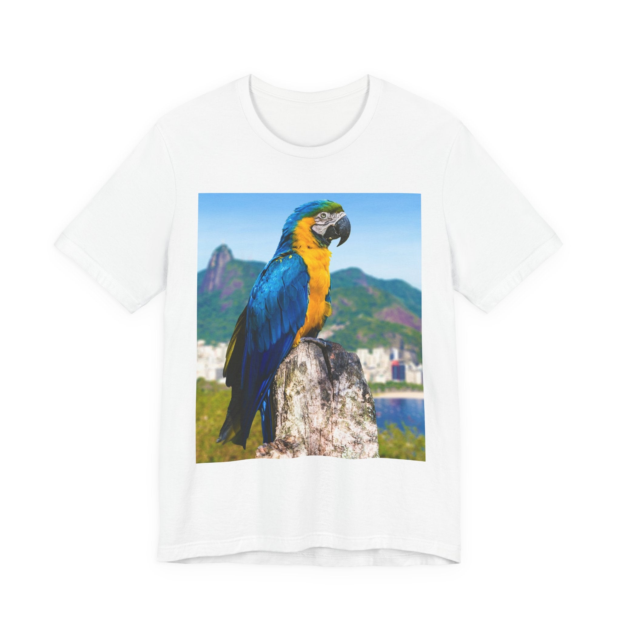 Brazilian Parrot Unisex Jersey Short Sleeve Tee