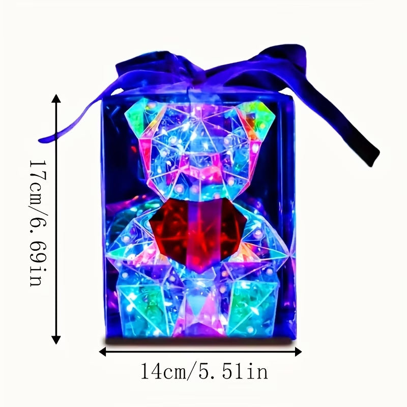 LED Teddy Bear Night Light