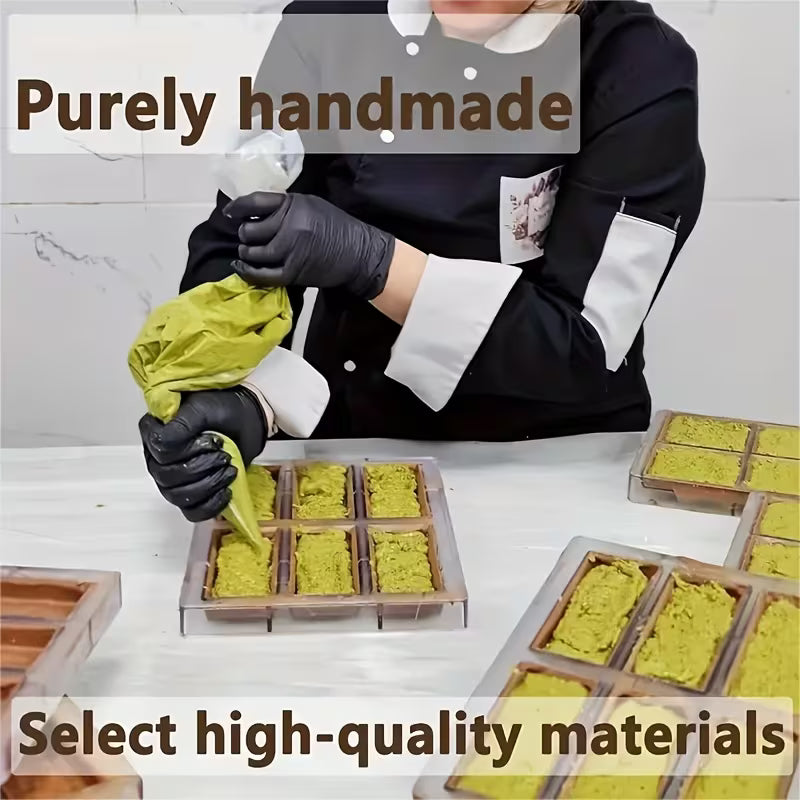 Rich Chocolate & Pistachio Tablets – Dubai Chocolate with Crunchy Bits (2.47oz)