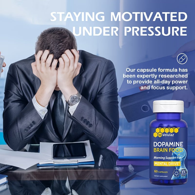 Dopamine Brain – Concentration Support Nutritional Supplement