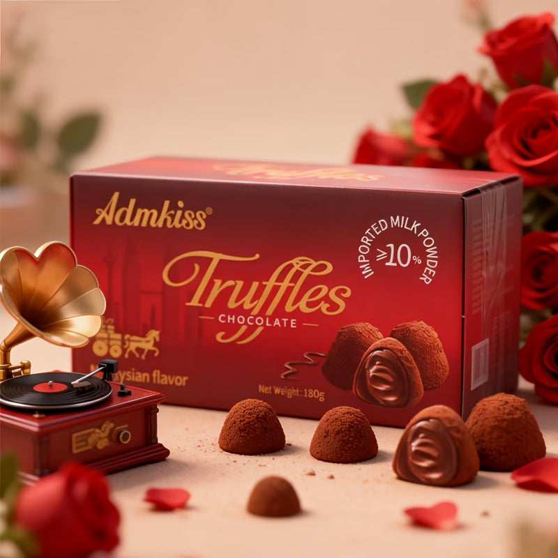 Pure Cocoa Butter Truffle-Shaped Chocolates