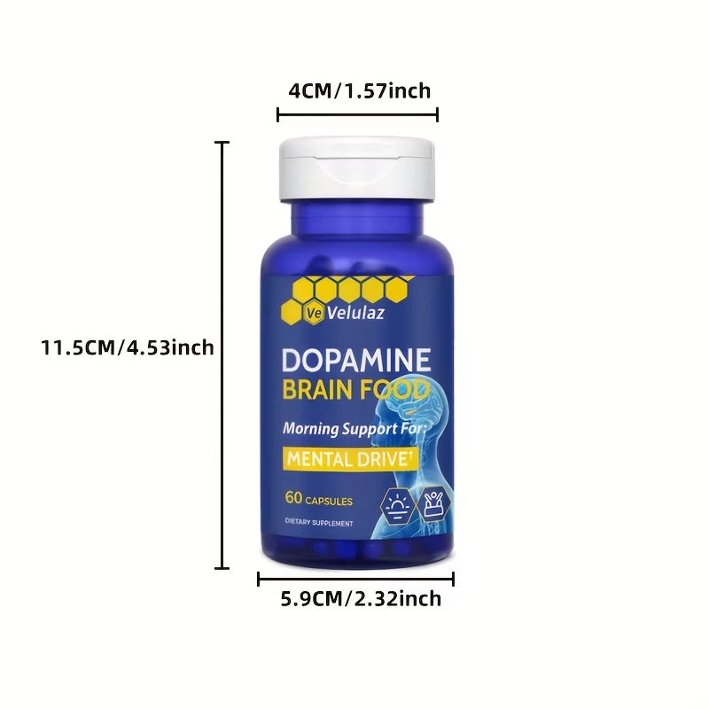 Dopamine Brain – Concentration Support Nutritional Supplement