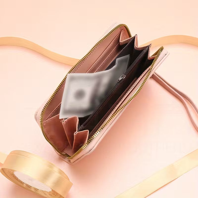 “MY GOD” Scripture Wallet – Faith-Inspired Zipper Wallet, Compact Everyday Organizer