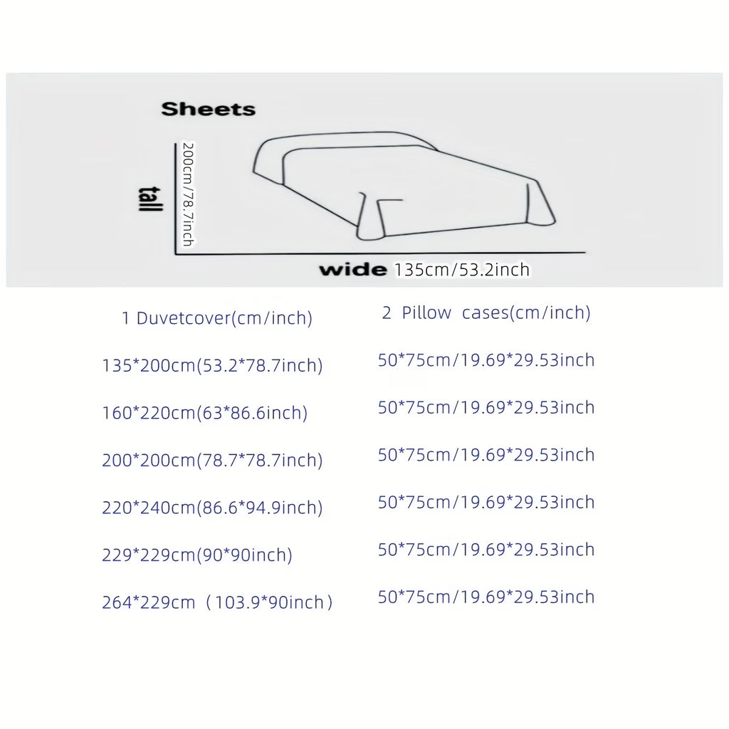 3-Piece Leopard Print Duvet Cover Set – Cozy & Stylish Bedding for Home or Dorm