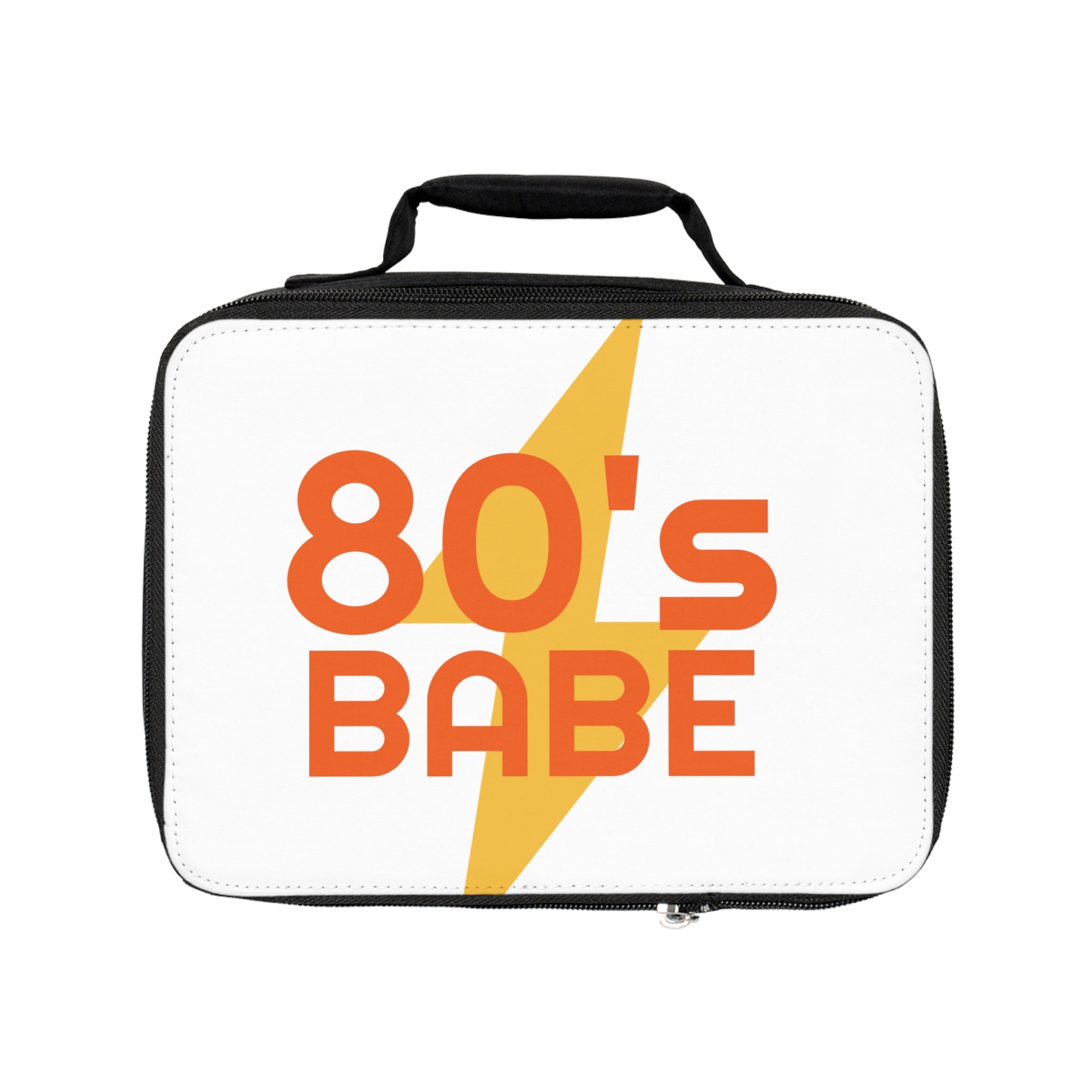 80's Babe Retro Lunch Bag - Cool Vintage Design, Perfect for Kids and Adults, Great for School, Work, Picnics, Gift Ideas