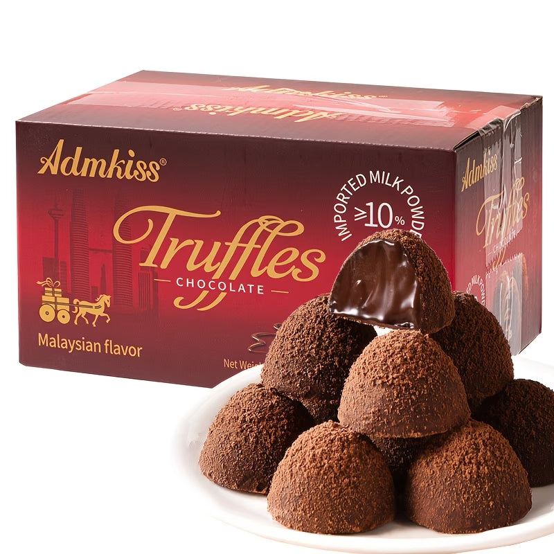 Pure Cocoa Butter Truffle-Shaped Chocolates