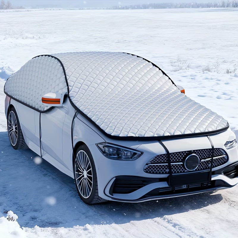 Heavy-Duty Magnetic Car Windshield Snow Cover – Quick & Easy Snow Removal ❄️