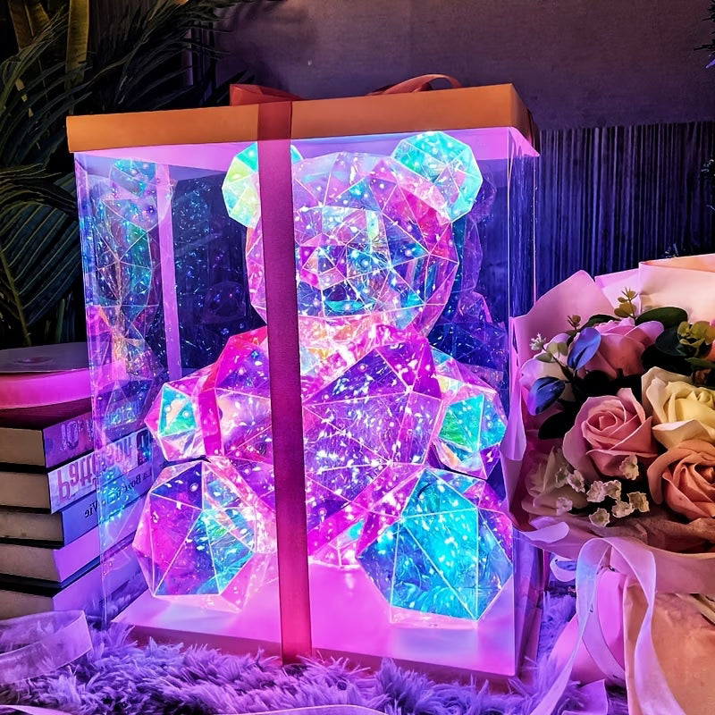 LED Teddy Bear Night Light