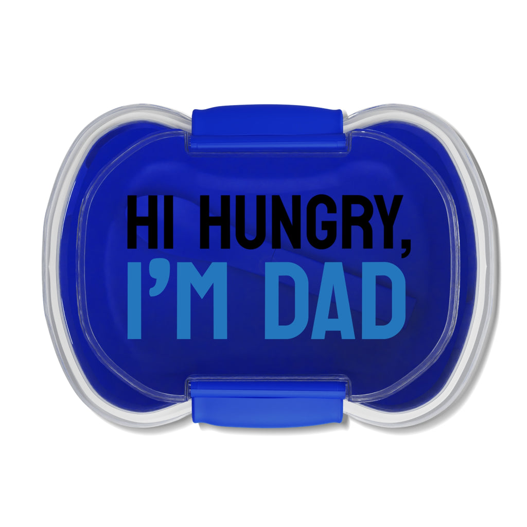 Funny Dad Bento Box, Two-Tier Lunch Container, Unique Gift for Dads, Meal Prep Organizer, Dad Jokes