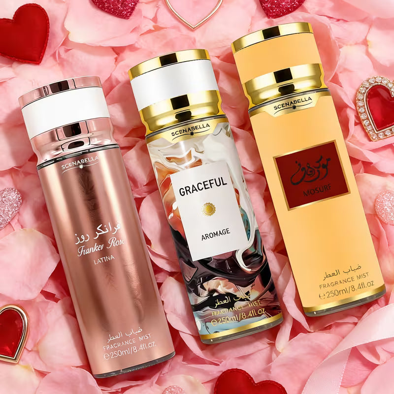 Women’s Intriguing Scent Trio – 3-Piece Long-Wearing Perfume Collection (750ML Total)