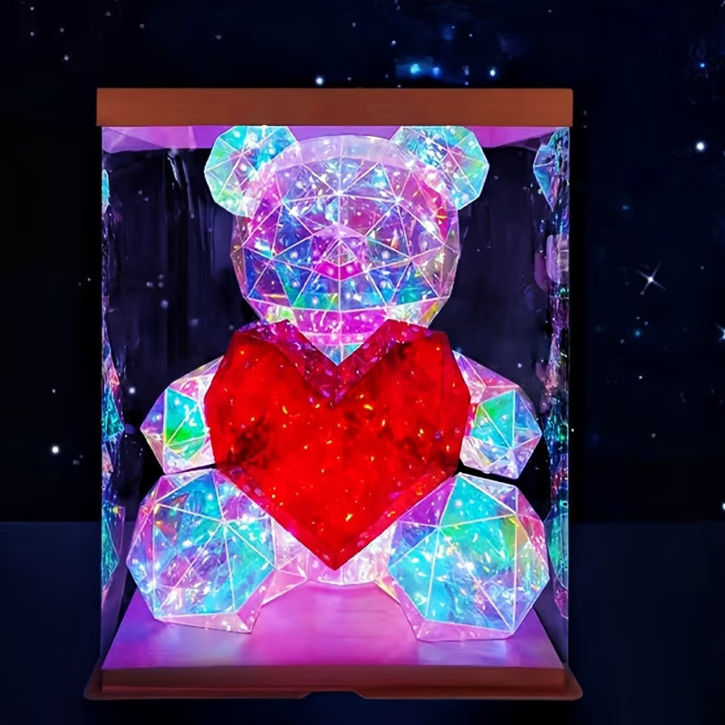 LED Teddy Bear Night Light