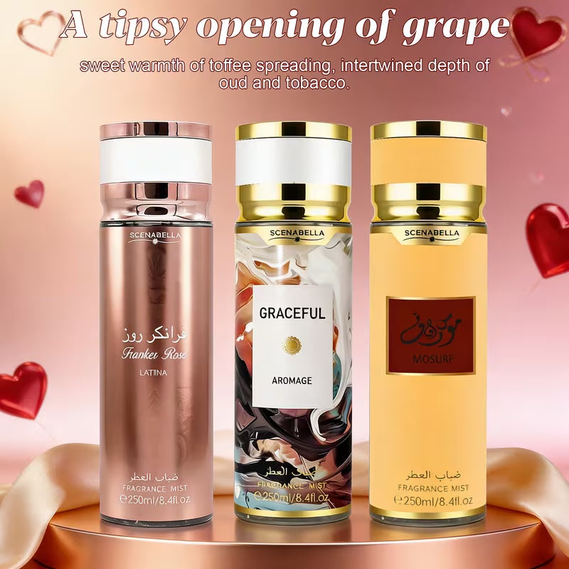 Women’s Intriguing Scent Trio – 3-Piece Long-Wearing Perfume Collection (750ML Total)