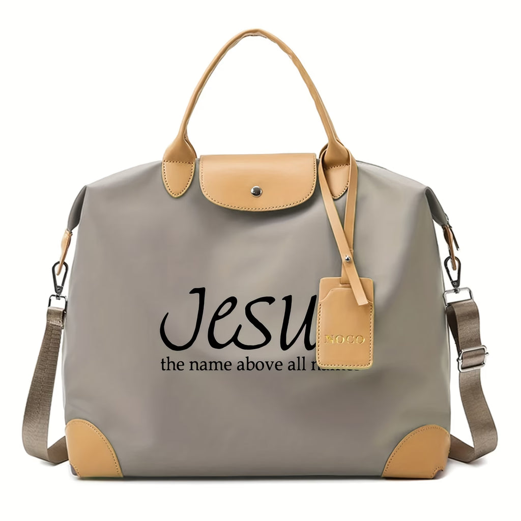 One-Themed Canvas Tote – Sturdy, Spacious & Trendy College-Style Bag