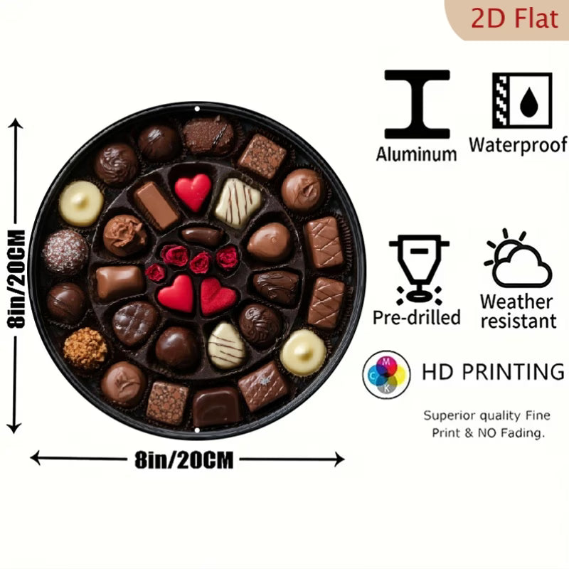 2D Flat Valentine’s Day Wall Plaque