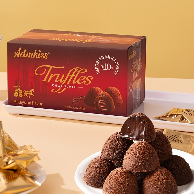 Pure Cocoa Butter Truffle-Shaped Chocolates