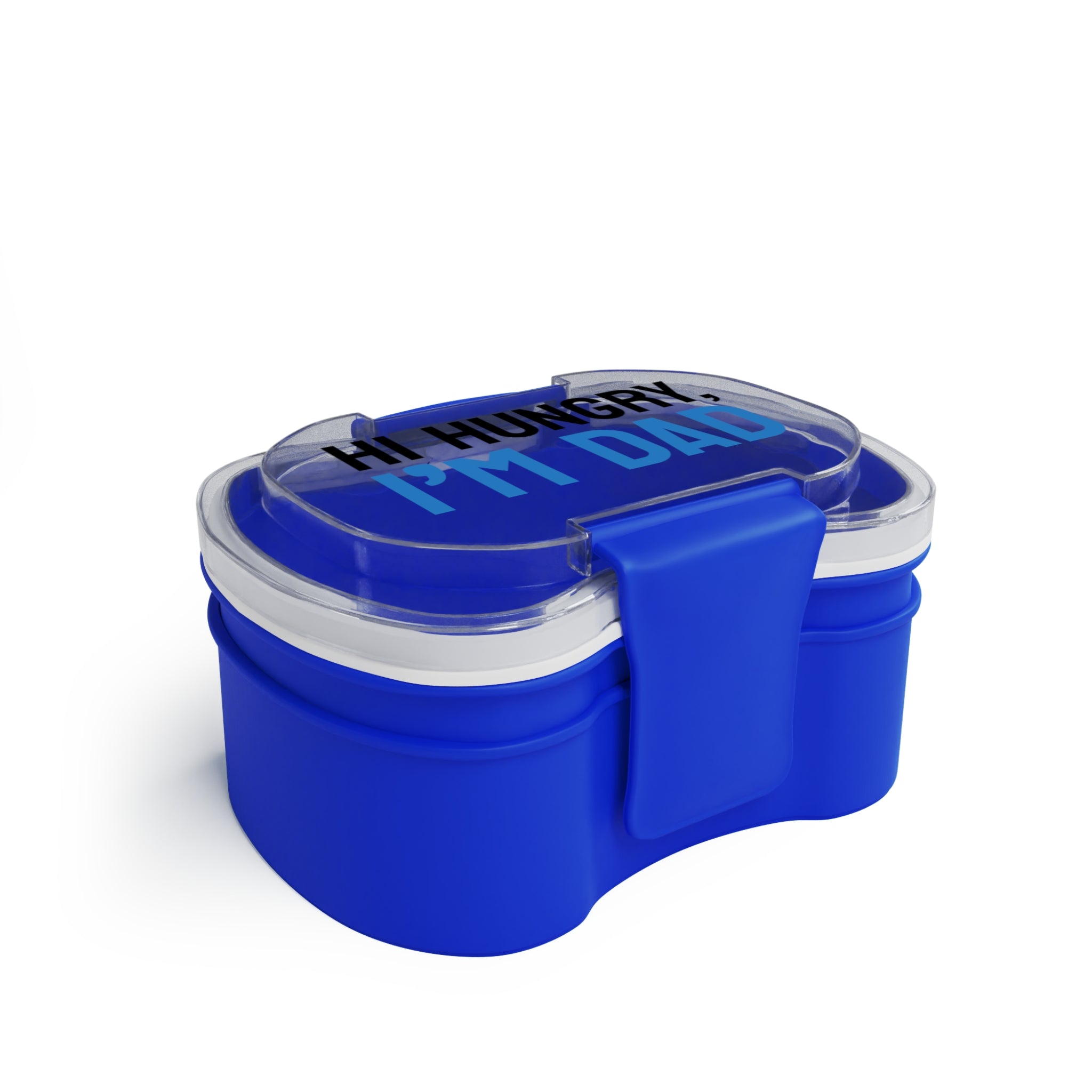 Funny Dad Bento Box, Two-Tier Lunch Container, Unique Gift for Dads, Meal Prep Organizer, Dad Jokes