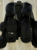 Women’s & Men’s Warm Artificial Fur Coat Jacket – Full-Zip Winter Outerwear