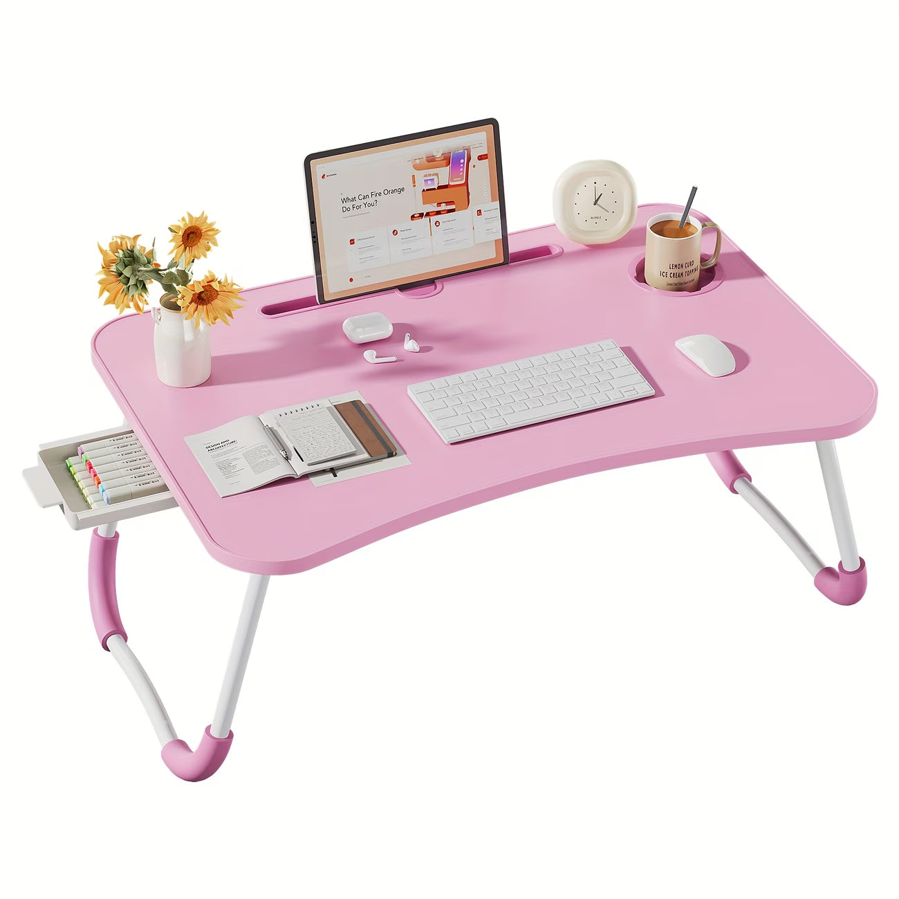 Portable Foldable Laptop Bed Desk – Fast 2-Day Delivery 🚚