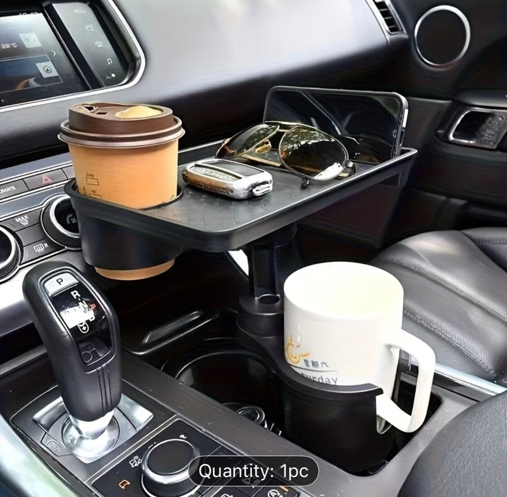 Multi-Functional Car Tray Cup Holder Organizer