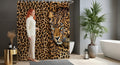 Leopard Print Shower Curtain – Wild Animal Theme