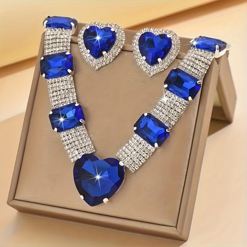 3-Piece High-End Elegant Jewelry Set