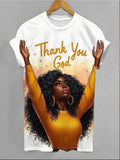 🤍 “Thank You God” Women’s Cotton T-Shirt 🤍