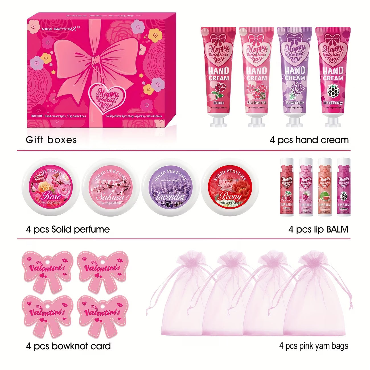 MISS FACTORX 20-Piece Gift Set