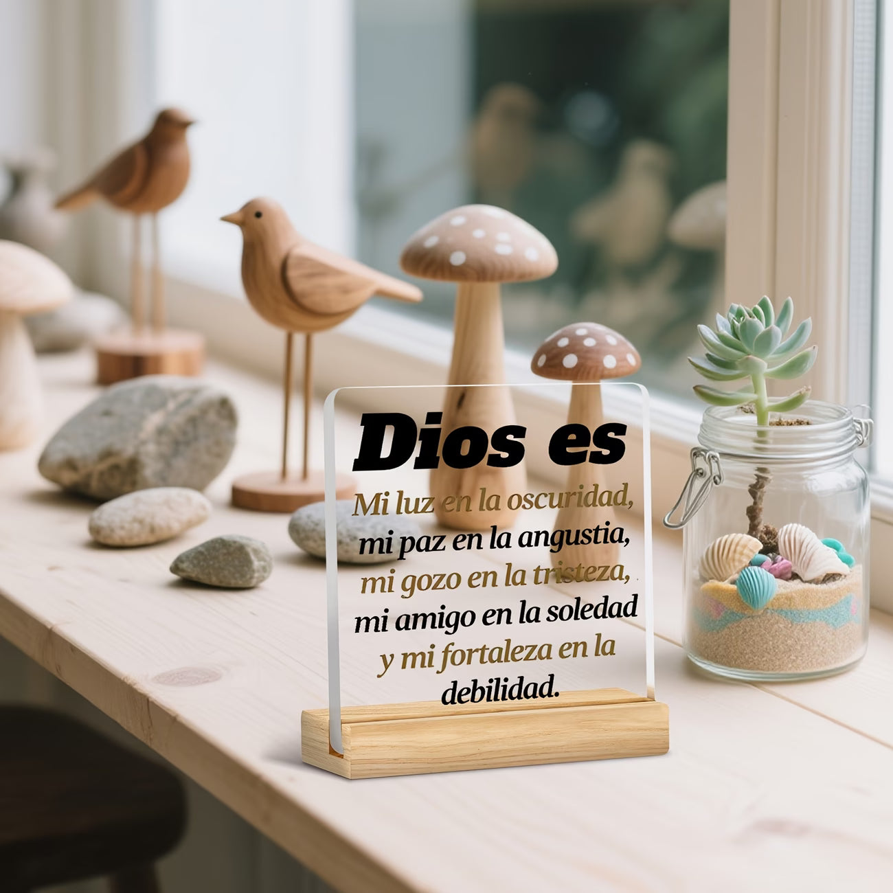 📖 Decoración Cristiana de Escritorio