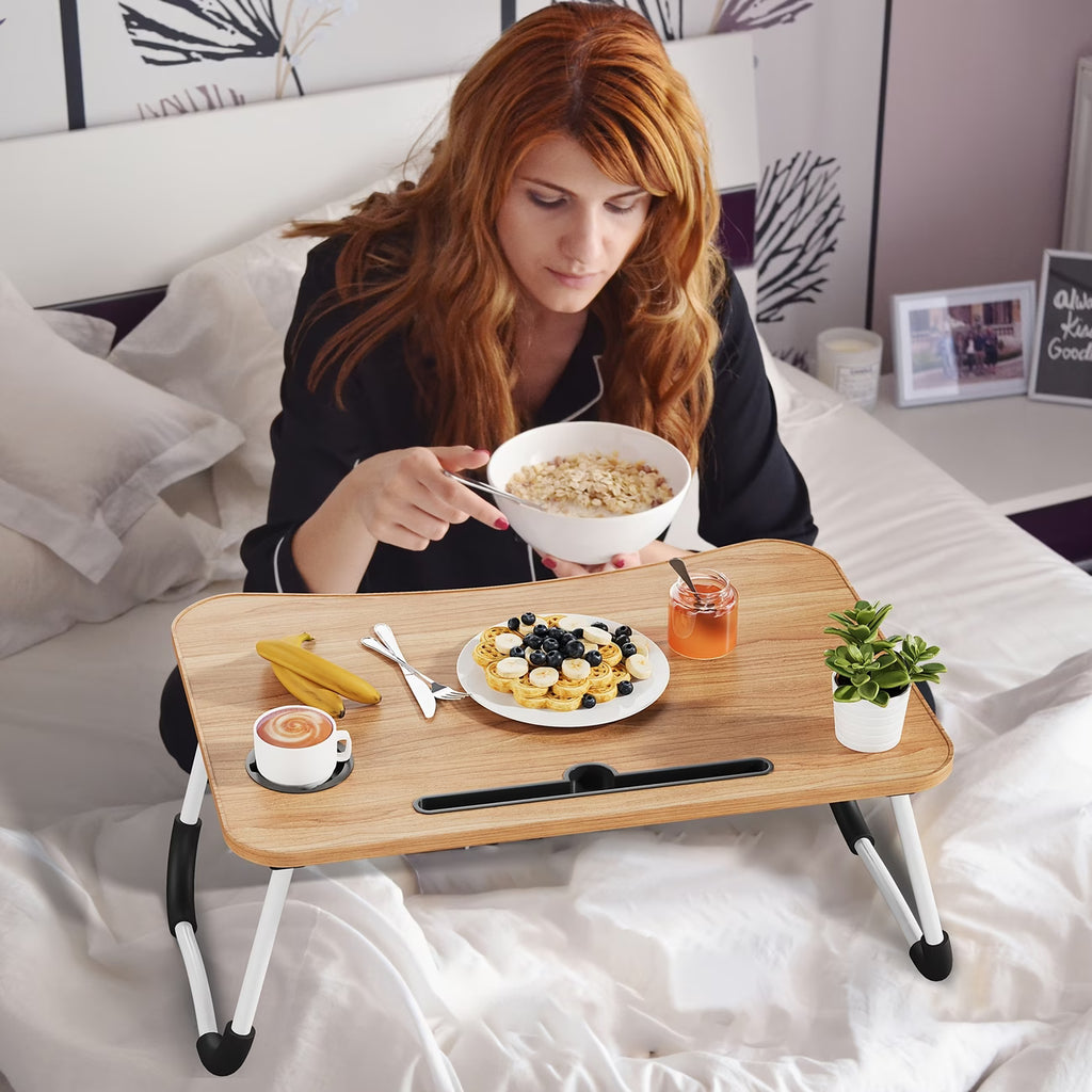 Portable Foldable Laptop Bed Desk – Fast 2-Day Delivery 🚚