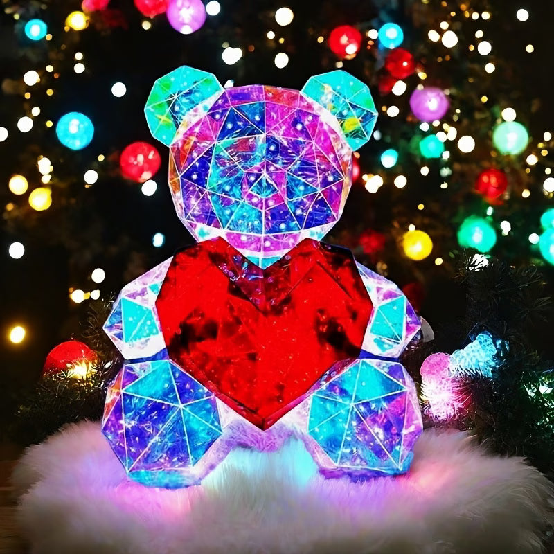 LED Teddy Bear Night Light
