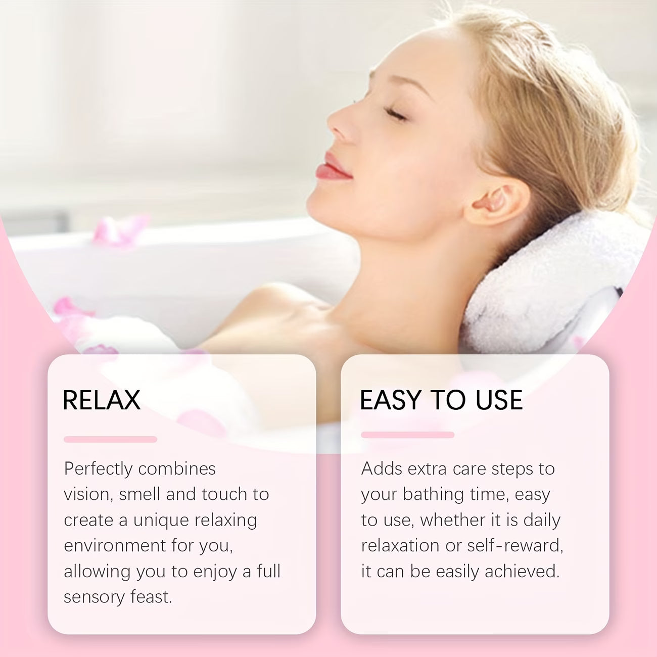 Luxury Pink Gel Bath Soap & Gift Set for Women