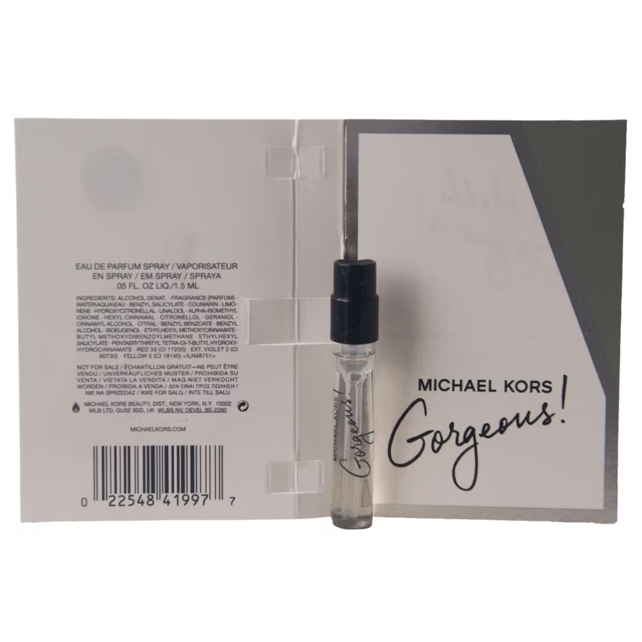 Michael Kors Gorgeous! Eau De Parfum – Mini Size (1.5 ml)