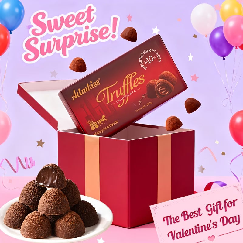 Pure Cocoa Butter Truffle-Shaped Chocolates